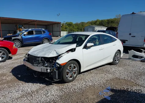 2017 Honda Civic Lx from USA, damaged, VIN 19XFC2F56HE071528